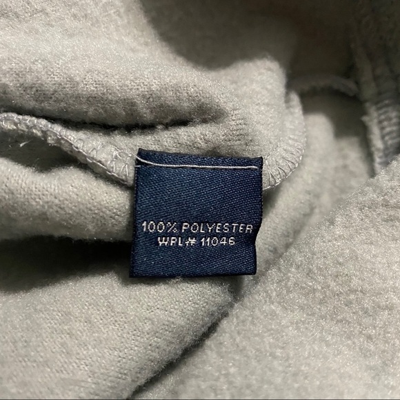 Washed Stoned & Beaten Fleece 1/2 Zip Pullover - Picture 5 of 5